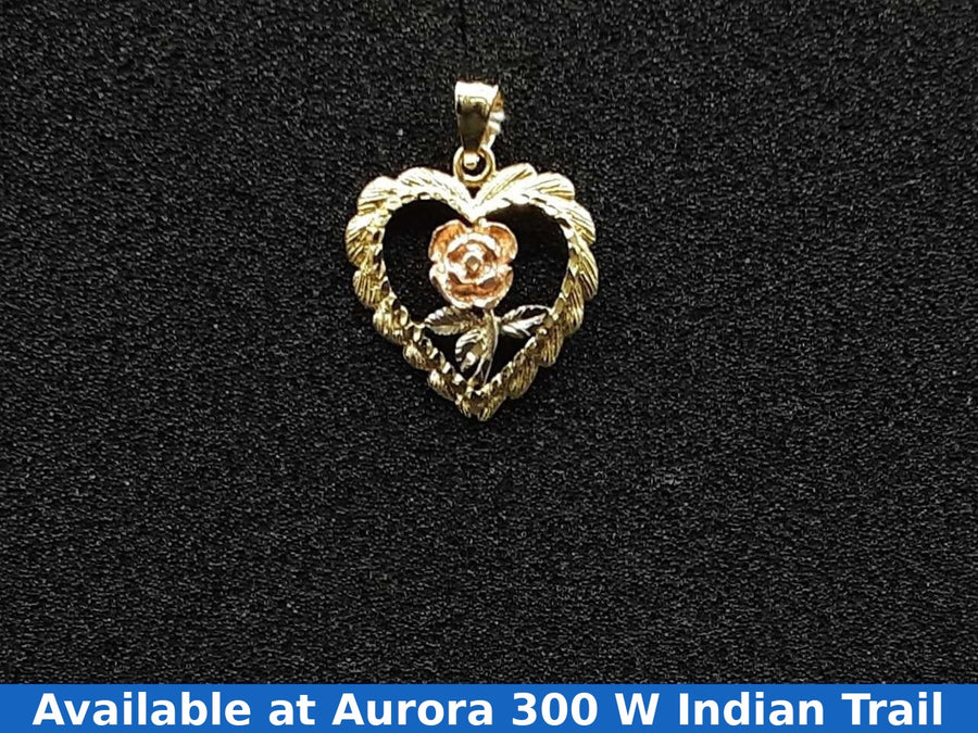 Symbol Pendant - Tricolor Gold 14k (.585) 2.7 grams