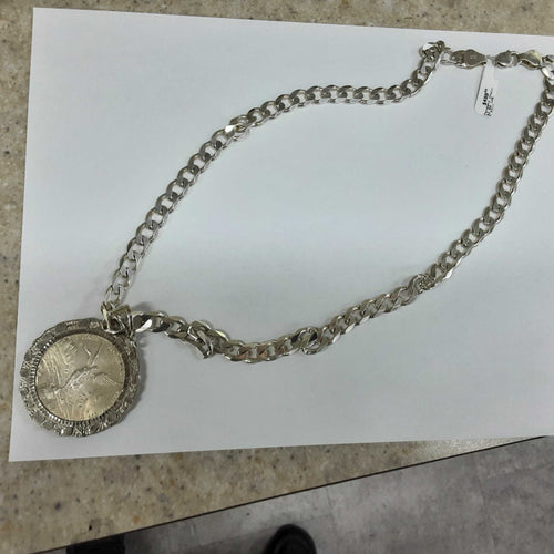 Chain - Silver 128.3 grams 24 inch