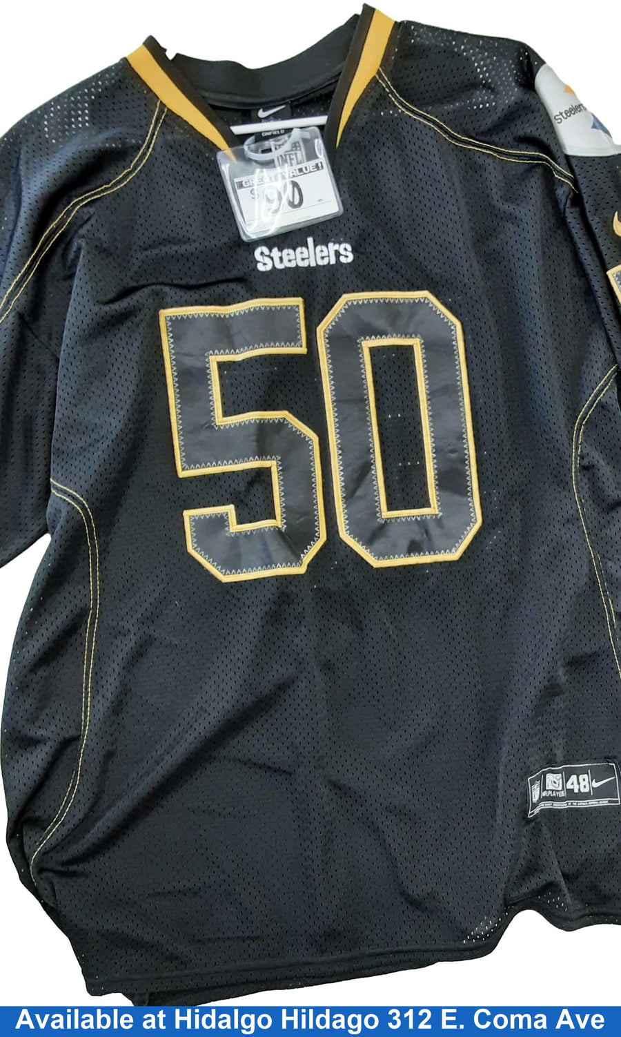 Nfl Black Sports Jersey