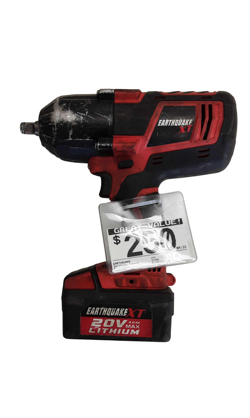 Earthquake Red Cordless Impact Drill