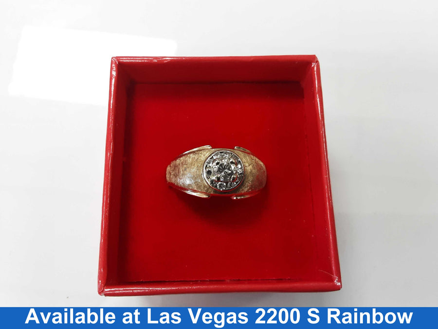 Men's Ring - Yellow Gold 14k (.585) 6.8 grams Size 9.5