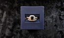 Ring - Engagement Set - White Gold 14k (.585) 6 grams Size 6.5