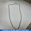 Rope Chain - Yellow Gold 10k (.417) 8.6 grams 20 inch