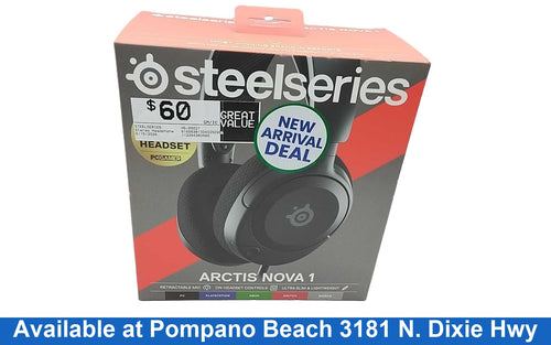 Steelseries Hs-00027 Black Stereo Headphone