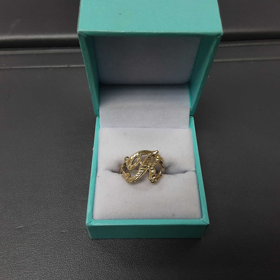 Men's Ring - Yellow Gold 14k (.585) 2.5 grams Size 7