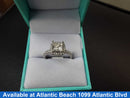 Ring - Engagement Set - White Gold 14k (.585) 4.4 grams Size 6.5
