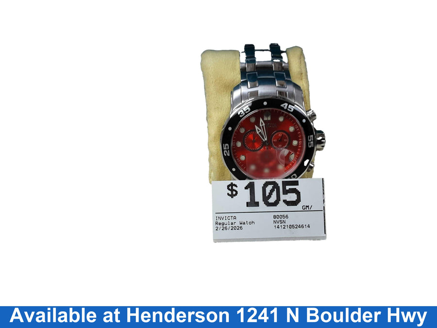 Invicta 80056 Silver Regular Watch