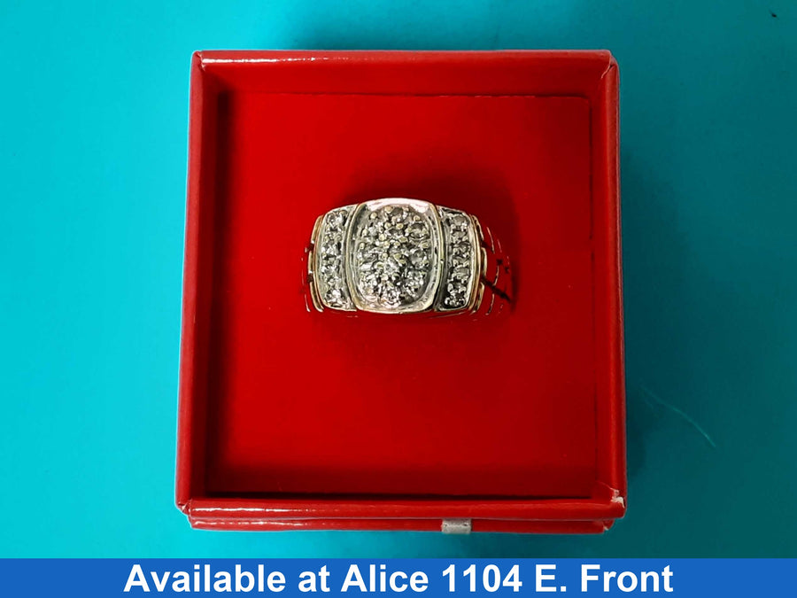Men's Ring - Yellow Gold 14k (.585) 6.6 grams Size 12.5