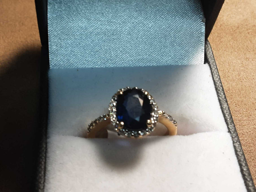 Women's Ring - Solitaire - Yellow Gold 14k (.585) 3.5 grams Size 6