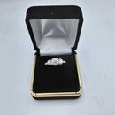 Women's Ring - White Gold 14k (.585) 3.6 grams Size 7