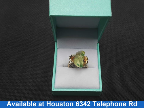 Women's Ring - Yellow Gold 14k (.585) 7.3 grams Size 7