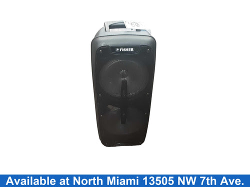 Fisher Fbx892 Black Portable Speaker