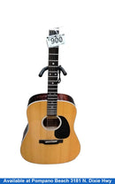 C.f. Martin & Co D-13 Brown Acoustic / Electric / Steel Guitar
