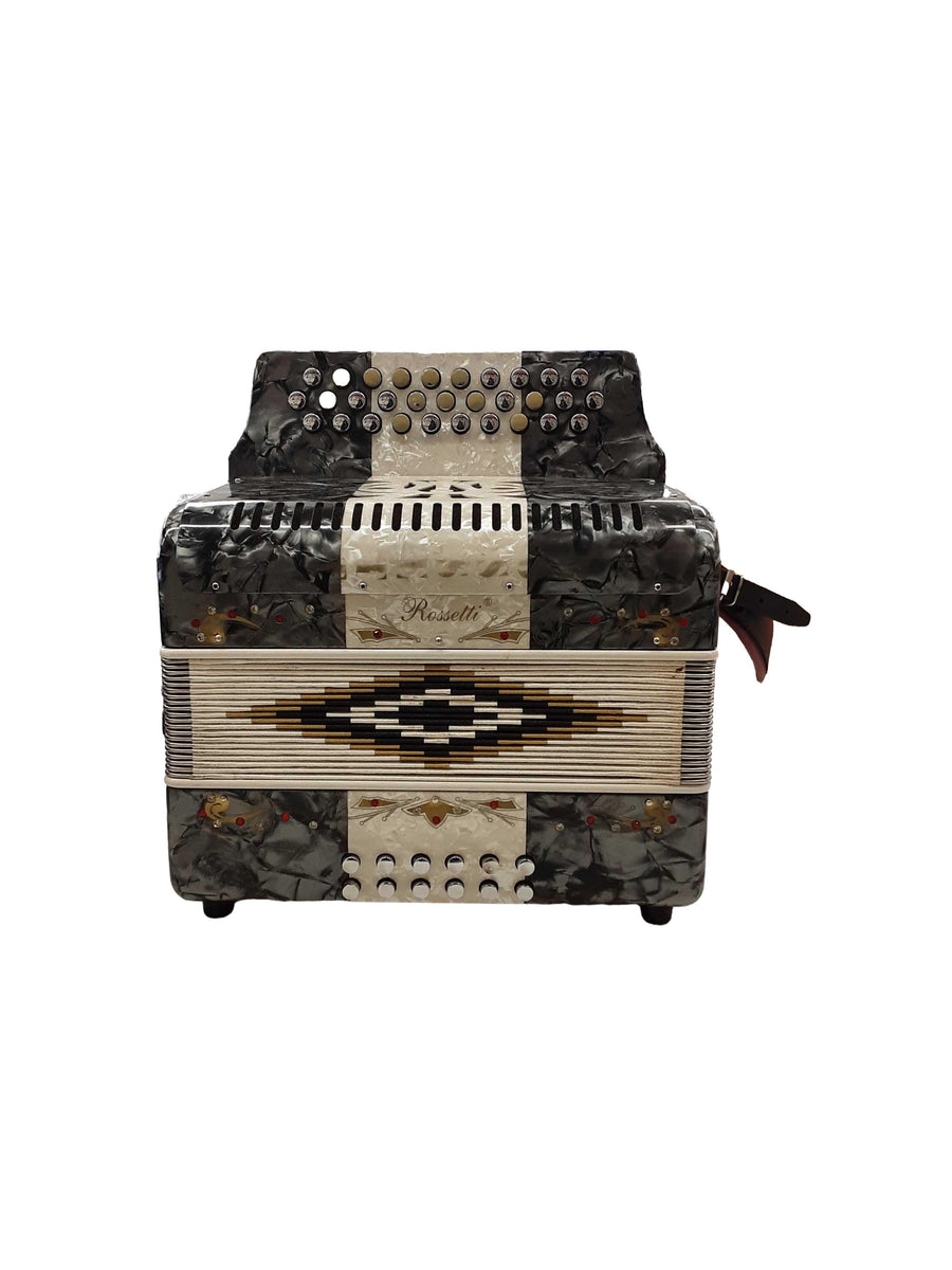 Rossetti Multi-color Button Accordion