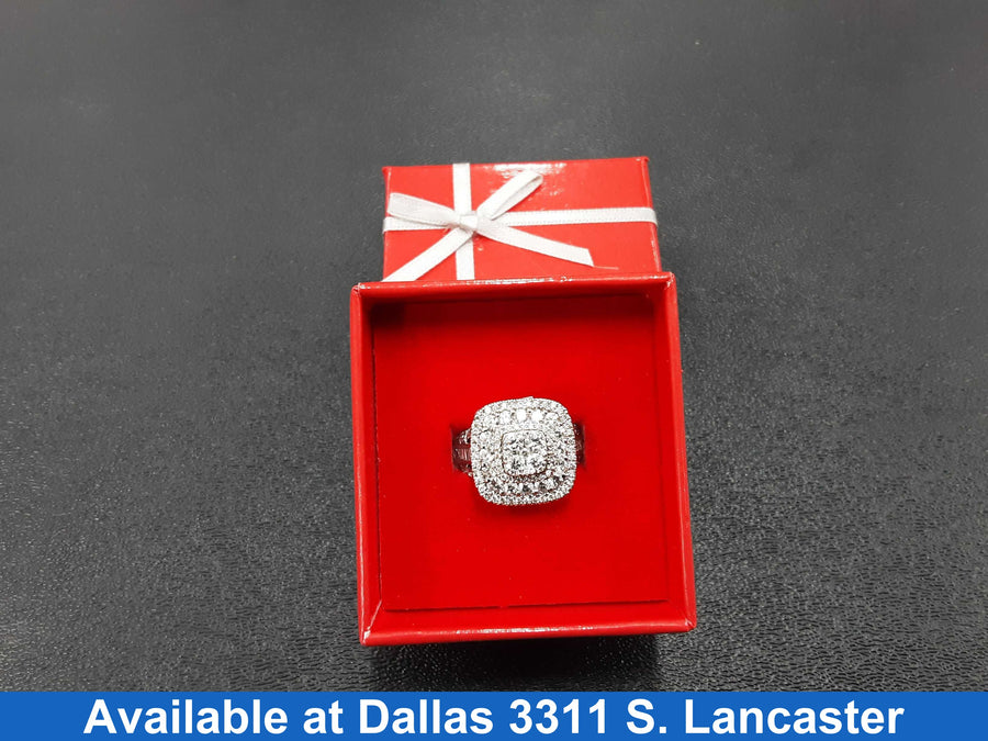 Ring - Engagement Set - Yellow Gold 14k (.585) 7.5 grams Size 8
