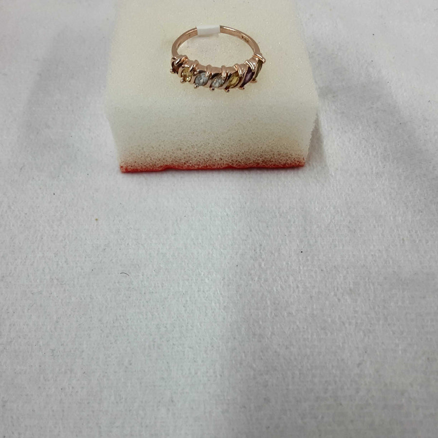 Women's Ring - Rose Gold 10k (.417) 2 grams Size 6.5