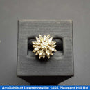 Women's Ring - White Gold 14k (.585) 8.6 grams Size 20