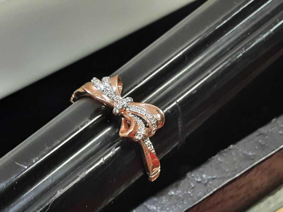 Women's Ring - Rose Gold 10k (.417) 3.1 grams Size 10