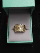 Men's Ring - Yellow Gold 14k (.585) 5 Grams Size 10