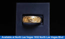Ring - Wedding Band - Yellow Gold 10k (.417) 5.2 grams Size 5.5
