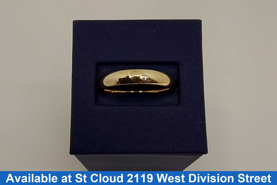 Ring - Wedding Band - Yellow Gold 14k (.585) 5.75 grams Size 10.5