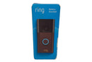 Ring Battery Doorbell Black Security Camera Only