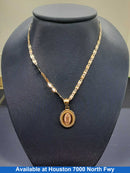 Chain - Tricolor Gold 14k (.585) 6.7 grams 20 inch