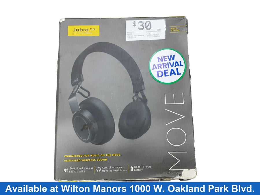 Jabra Ote21 Black Stereo Headphone