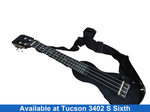Eleuke Peanut Black Ukulele