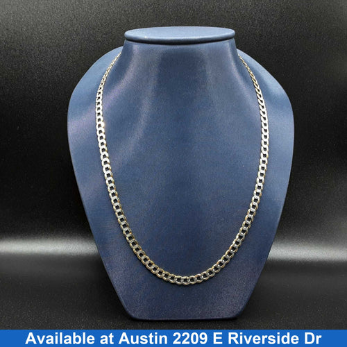 Cuban Link Chain - Yellow Gold 10k (.417) 12.4 grams 24 inch