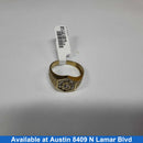 Men's Ring - Yellow Gold 10k (.417) 5 grams Size 10