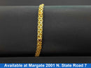 Bracelet - Yellow Gold 14k (.585) 8.5 grams 8 inch