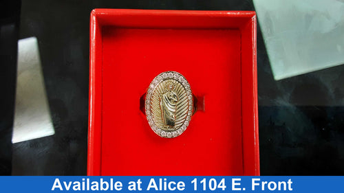 Women's Ring - Yellow Gold 10k (.417) 3 grams Size 7.5