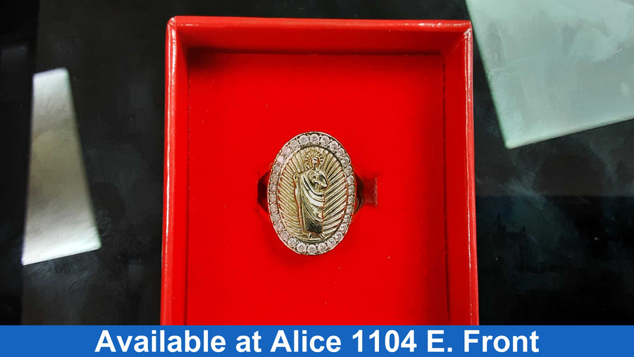 Women's Ring - Yellow Gold 10k (.417) 3 grams Size 7.5