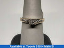 Women's Ring - White Gold 10k (.417) 3.1 grams Size 7