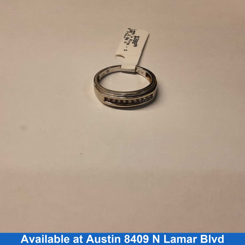 Women's Ring - Solitaire - White Gold 10k (.417) 2.8 grams Size 8