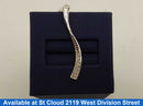 Diamond Pendant - White Gold 10k (.417) 1.126 grams