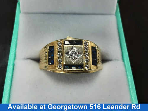 Men's Ring - Yellow Gold 14k (.585) 6.2 grams Size 10