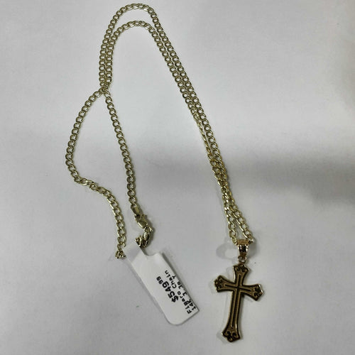 Figaro Chain - Yellow Gold 14k (.585) 3.3 grams 16 inch
