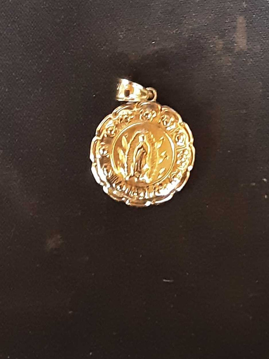 Religious Pendant - Yellow Gold 10k (.417) 2.7 grams