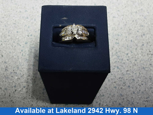Women's Ring - Yellow Gold 14k (.585) 7.7 grams Size 7