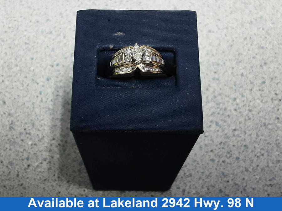 Women's Ring - Yellow Gold 14k (.585) 7.7 grams Size 7