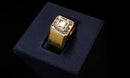 Men's Ring - Yellow Gold 14k (.585) 6.9 grams Size 8.5