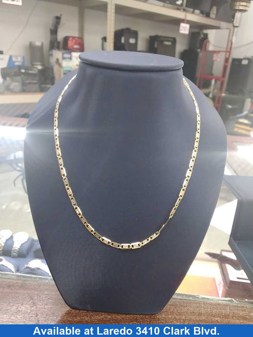 Gucci Chain - Tricolor Gold 14k (.585) 6.6 grams 16 inch
