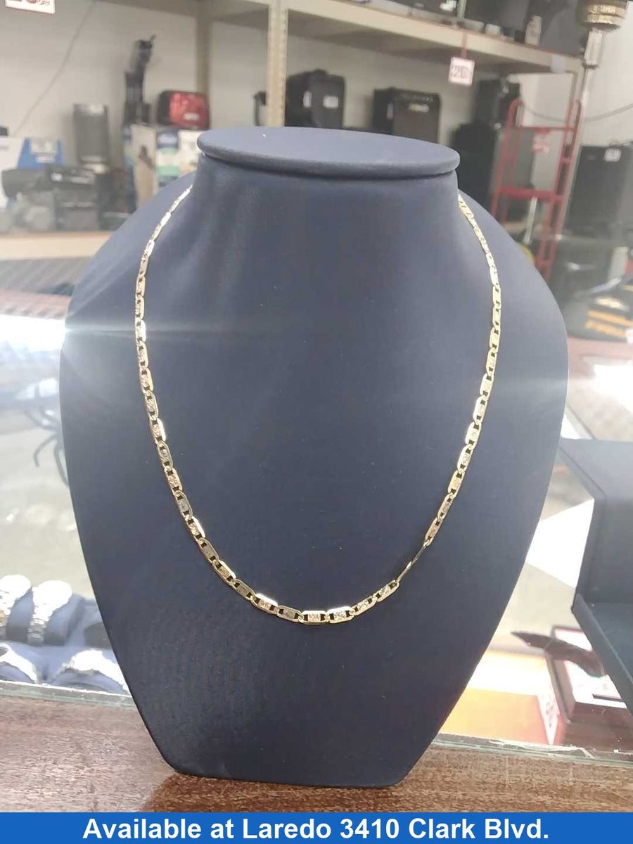 Gucci Chain - Tricolor Gold 14k (.585) 6.6 grams 16 inch