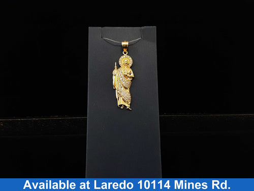 Religious Pendant - Yellow Gold 10k (.417) 6.2 grams