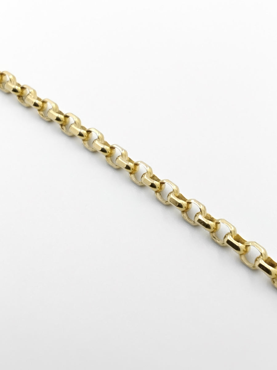 Cable Bracelet - Yellow Gold 18k (.750) 7.4 grams 7 inch