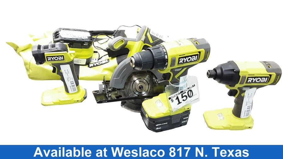 Ryobi Pcl206 Green Cordless Standard Drill