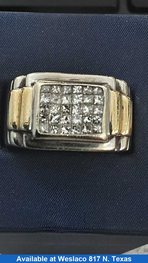 Men's Ring - White Gold 14k (.585) 14.8 grams Size 9.5