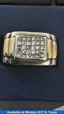 Men's Ring - White Gold 14k (.585) 14.8 grams Size 9.5